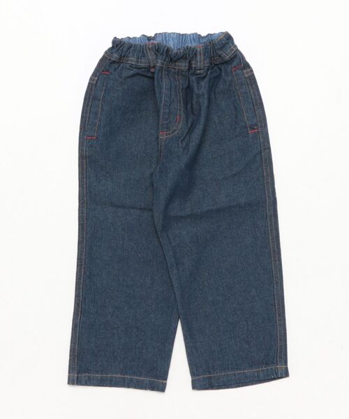 RAGMART(ラグマート)の「デニムパンツ(デニムパンツ・キッズ・ネイビー/アイボリー/ブルー・95cm)」の1枚目の写真