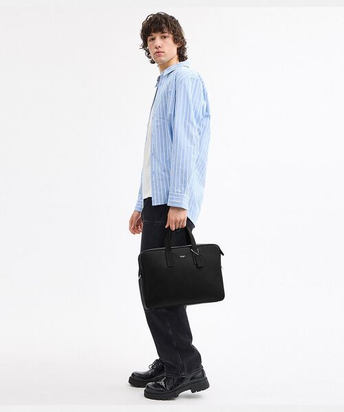COACH(コーチ)の「カーライル ブリーフ バッグ(ビジネスバッグ・メンズ・ブラック系その他・ONE)」の2枚目の写真