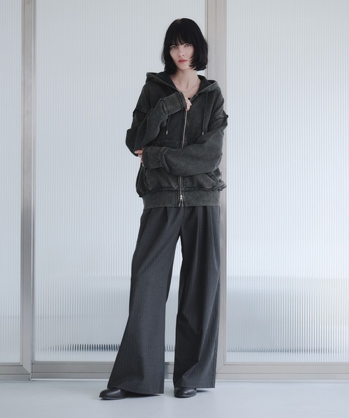 HEAVYWEIGHT DOUBLE ZIP HOODIE/ヘビーウェイトダブルジップ