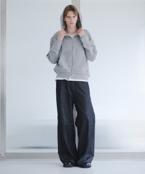 HEAVYWEIGHT DOUBLE ZIP HOODIE/ヘビーウェイトダブルジップ