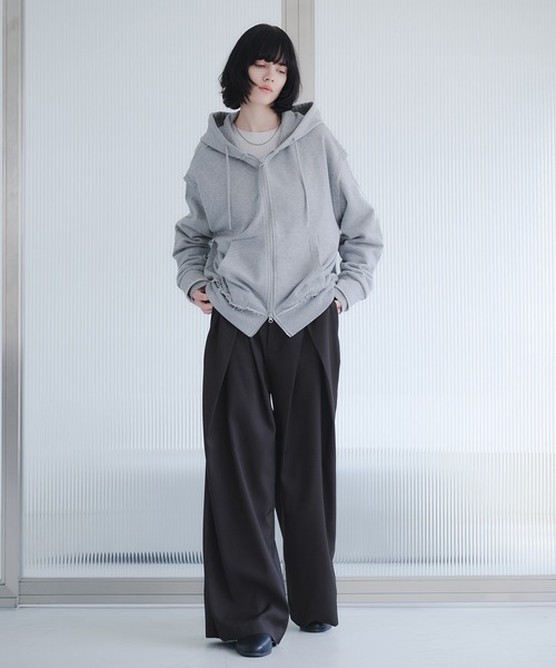 HEAVYWEIGHT DOUBLE ZIP HOODIE/ヘビーウェイトダブルジップ