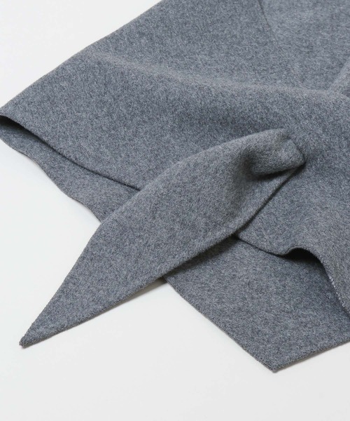 A part by（アパートバイ）の「カシープサンカクストール（ストール/ショール・レディース・ブラウン/グレー・FREE）」の12枚目の写真