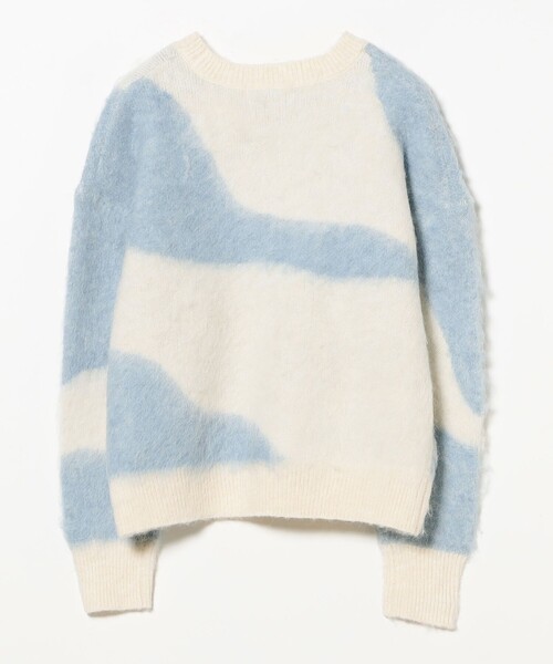B:MING by BEAMS(ビーミングバイビームス)の「ジャカード ニット(ニット/セーター・レディース・ブラウン/グレー/オフホワイト・ONE SIZE)」の5枚目の写真