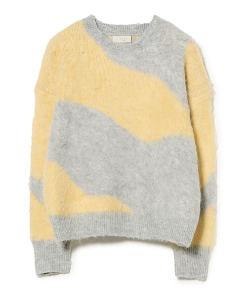B:MING by BEAMS(ビーミングバイビームス)の「ジャカード ニット(ニット/セーター・レディース・ブラウン/グレー/オフホワイト・ONE SIZE)」の7枚目の写真