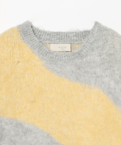 B:MING by BEAMS(ビーミングバイビームス)の「ジャカード ニット(ニット/セーター・レディース・ブラウン/グレー/オフホワイト・ONE SIZE)」の8枚目の写真