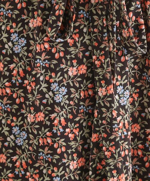 LAURA ASHLEY(ローラアシュレイ)の「【大好評!WEB限定/5分袖/洗える/ジャージ素材/M-LL3サイズ】アイレソン柄ワンピース(ワンピース・レディース・ベージュ系/チャコール・38/40/42)」の14枚目の写真