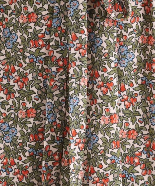 LAURA ASHLEY(ローラアシュレイ)の「【大好評!WEB限定/5分袖/洗える/ジャージ素材/M-LL3サイズ】アイレソン柄ワンピース(ワンピース・レディース・ベージュ系/チャコール・38/40/42)」の16枚目の写真