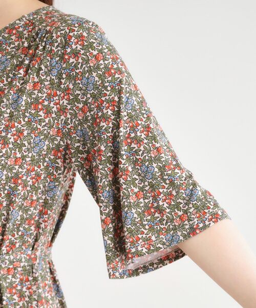 大好評！WEB限定／5分袖／洗える／ジャージ素材／M－LL3サイズ