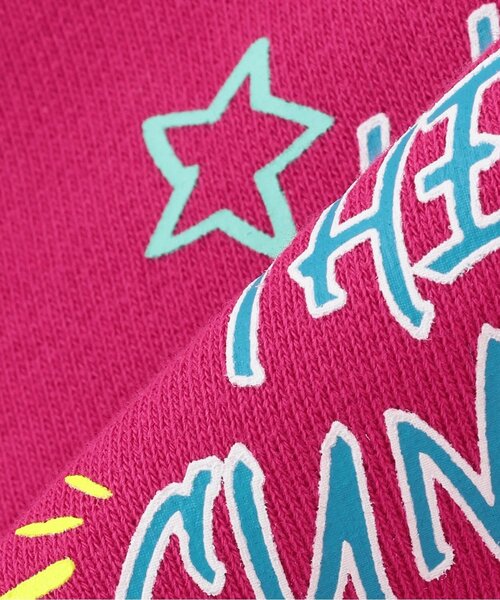 X-girl Stages（エックスガールステージス）の「【人気商品再入荷】【直営店で取り扱い無し】落書きグラフィティパーカ（パーカー・キッズ・トップグレー/スモークピンク/ブラック・110cm/120cm/100cm/140cm/130cm）」の9枚目の写真