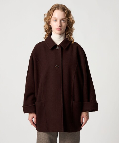 Steven Alan ステンカラーコート Mブラウン　バルカラーコート Steven Alan（スティーブンアラン）の「＜Steven Alan＞ BSH