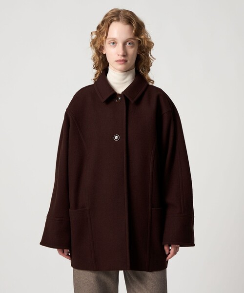 Steven Alan＞ウール ショート コート（ステンカラーコート