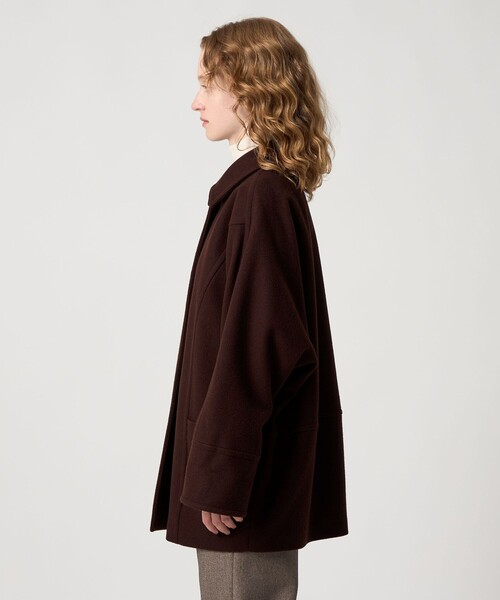 【未使用・年末年始限定価格】steven alan ショートコート Steven Alan＞ウール ショート コート（ステンカラーコート