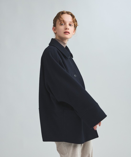 Steven Alan＞ウール ショート コート（ステンカラーコート）｜Steven