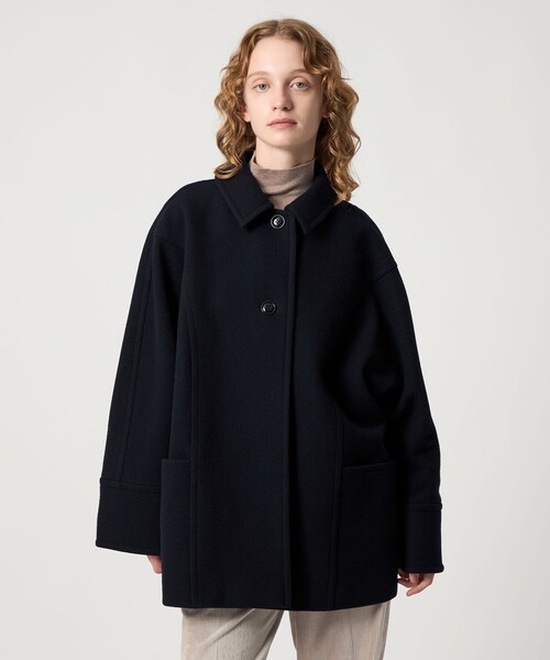 Steven Alan＞ウール ショート コート（ステンカラーコート）｜Steven