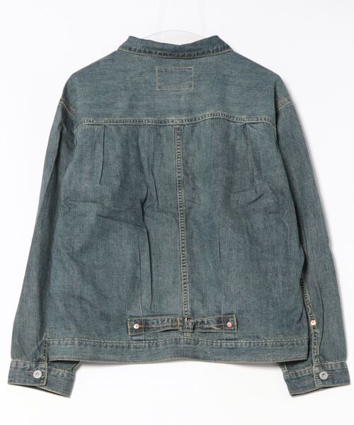 HOUSTON（ヒューストン）の「HOUSTON デニムシャツジャケット（デニムジャケット・メンズ・ブルー系その他/ブルー系その他2/ブルー系その他3・38/40/42/44）」の8枚目の写真