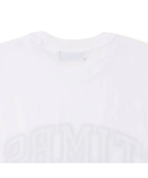 Timberland（ティンバーランド）の「Timberland [TOKYO DESIGN COLLECTIVE] TIMBS SS TEE（ティンバーランド [トウキョウ デザイン コレクティブ]  TIMBS ショートスリーブ ティー）（Tシャツ/カットソー・メンズ・ブラウン系/ホワイト・LARGE/SMALL/MEDIUM/X-LARGE）」の4枚目の写真