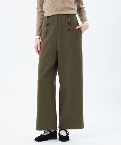 MACKINTOSH PHILOSOPHY(マッキントッシュ フィロソフィー)の「ウィンターマリンパンツ(その他パンツ・レディース・オフホワイト/ブラウン/ダークネイビー・38/36)」の3枚目の写真