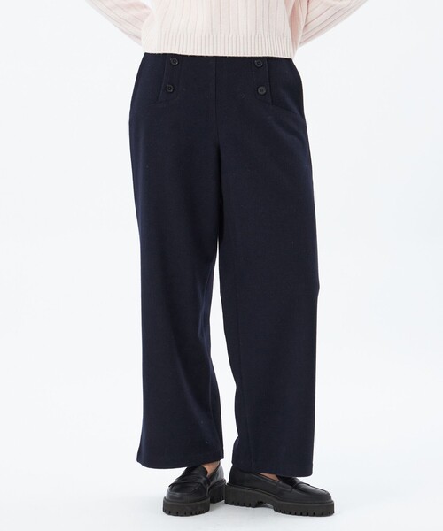 MACKINTOSH PHILOSOPHY(マッキントッシュ フィロソフィー)の「ウィンターマリンパンツ(その他パンツ・レディース・オフホワイト/ブラウン/ダークネイビー・38/36)」の1枚目の写真