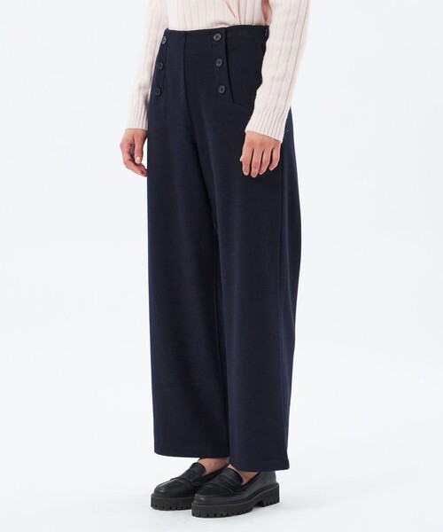 MACKINTOSH PHILOSOPHY(マッキントッシュ フィロソフィー)の「ウィンターマリンパンツ(その他パンツ・レディース・オフホワイト/ブラウン/ダークネイビー・38/36)」の8枚目の写真