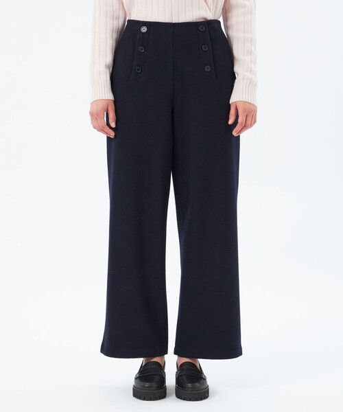 MACKINTOSH PHILOSOPHY(マッキントッシュ フィロソフィー)の「ウィンターマリンパンツ(その他パンツ・レディース・オフホワイト/ブラウン/ダークネイビー・38/36)」の9枚目の写真