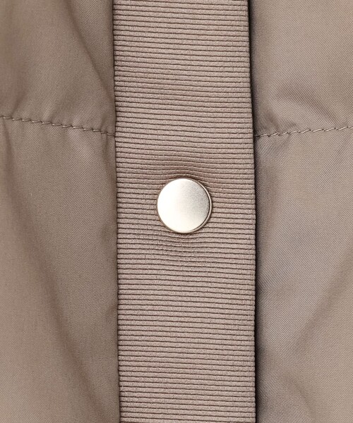 J.PRESS Ladies（J.プレス レディス）の「【洗える】ライトダウン ノーカラー ジャケット（ダウンジャケット/コート・レディース・グレー系/アイボリー系/ブラック系/ブラウン系・S/XS）」の17枚目の写真