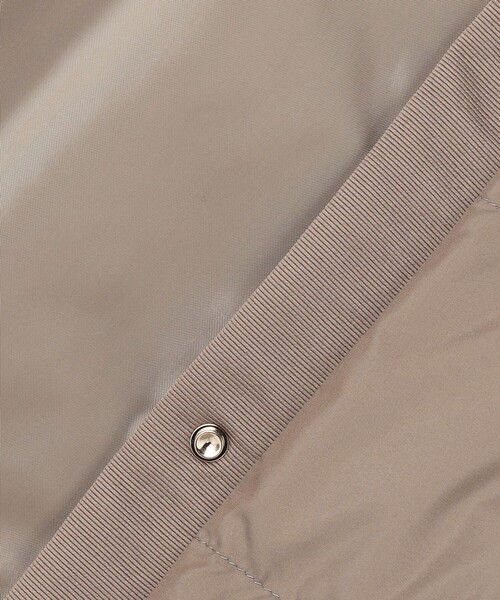 J.PRESS Ladies（J.プレス レディス）の「【洗える】ライトダウン ノーカラー ジャケット（ダウンジャケット/コート・レディース・グレー系/アイボリー系/ブラック系/ブラウン系・S/XS）」の18枚目の写真