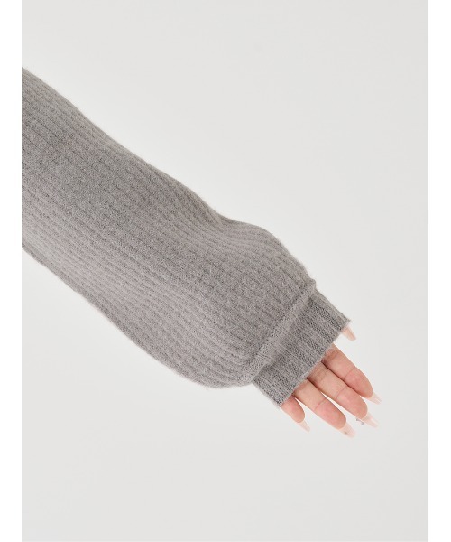 DRビジューボリュームリブニットトップス（ニット/セーター