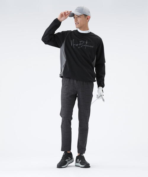 New Balance Golf(ニューバランスゴルフ)の「【new balance golf】袖脱着 クルーネック スニードジャケット (MENS)(その他トップス・メンズ・ブラック/ベージュ系その他3/グレー系その他2・MEDIUM/LARGE/X-LARGE)」の4枚目の写真