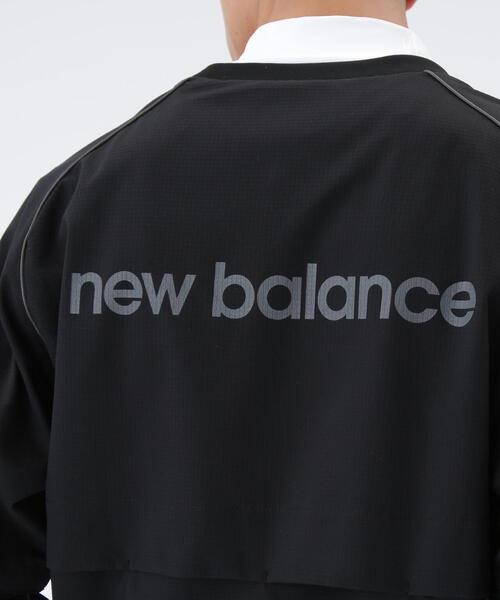 new balance golf】袖脱着 クルーネック スニードジャケット (MENS