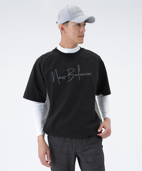 セール】【new balance golf】袖脱着 クルーネック スニードジャケット