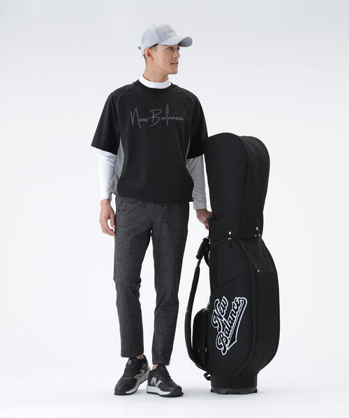New Balance ゴルフジャケット 上下　ブラック セール】【new balance golf】袖脱着 クルーネック スニードジャケット