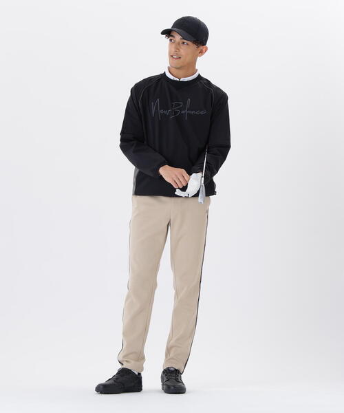 セール】【new balance golf】袖脱着 クルーネック スニードジャケット