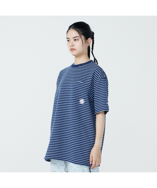 hummel（ヒュンメル）の「hummel/ヒュンメル HMP ﾊﾝｿﾃﾞﾎﾞｰﾀﾞｰTｼｬﾂ（Tシャツ/カットソー・メンズ・グレー/ネイビー/ラベンダー・M/L/XL）」の7枚目の写真