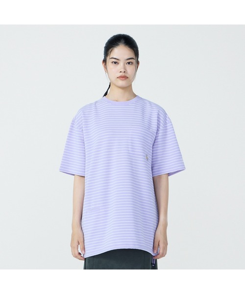 hummel（ヒュンメル）の「hummel/ヒュンメル HMP ﾊﾝｿﾃﾞﾎﾞｰﾀﾞｰTｼｬﾂ（Tシャツ/カットソー・メンズ・グレー/ネイビー/ラベンダー・M/L/XL）」の10枚目の写真