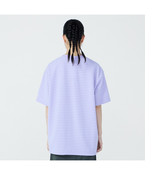 hummel（ヒュンメル）の「hummel/ヒュンメル HMP ﾊﾝｿﾃﾞﾎﾞｰﾀﾞｰTｼｬﾂ（Tシャツ/カットソー・メンズ・グレー/ネイビー/ラベンダー・M/L/XL）」の12枚目の写真