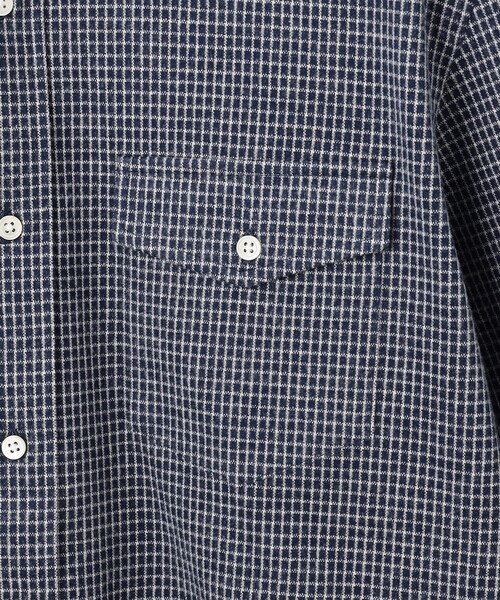 J.PRESS(ジェイプレス)の「【KANEMASA JERSEY】ネルジャージータッターソール シャツ / B.D.(シャツ/ブラウス・メンズ・ブラウン系3/ホワイト系3/ネイビー系3・X-LARGE/LARGE/MEDIUM)」の14枚目の写真
