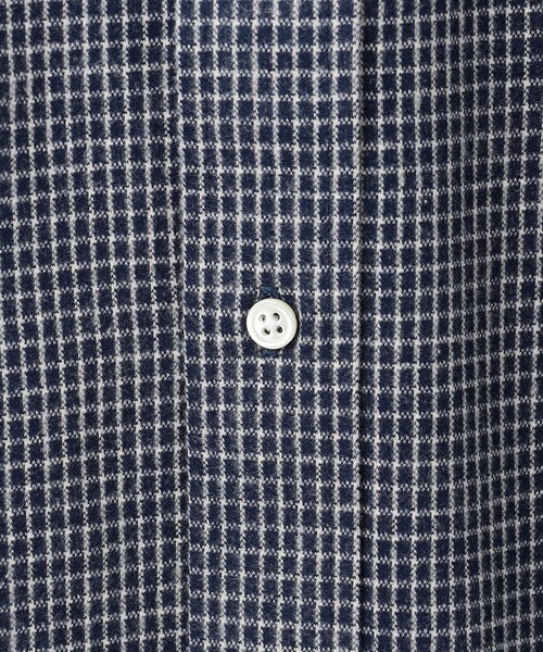J.PRESS(ジェイプレス)の「【KANEMASA JERSEY】ネルジャージータッターソール シャツ / B.D.(シャツ/ブラウス・メンズ・ブラウン系3/ホワイト系3/ネイビー系3・X-LARGE/LARGE/MEDIUM)」の16枚目の写真