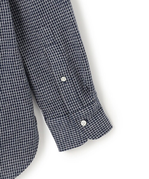 J.PRESS(ジェイプレス)の「【KANEMASA JERSEY】ネルジャージータッターソール シャツ / B.D.(シャツ/ブラウス・メンズ・ブラウン系3/ホワイト系3/ネイビー系3・X-LARGE/LARGE/MEDIUM)」の17枚目の写真