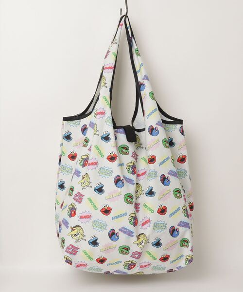 FRUIT OF THE LOOM（フルーツオブザルーム）の「【FRUIT OF THE LOOM/フルーツオブザルーム】エコバッグ L（エコバッグ/サブバッグ・メンズ・パープル/ライトグレー/アイボリー・FREE）」の4枚目の写真