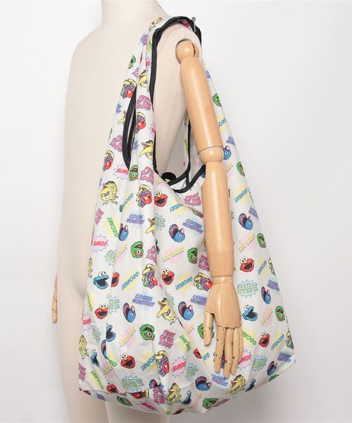 FRUIT OF THE LOOM（フルーツオブザルーム）の「【FRUIT OF THE LOOM/フルーツオブザルーム】エコバッグ L（エコバッグ/サブバッグ・メンズ・パープル/ライトグレー/アイボリー・FREE）」の8枚目の写真