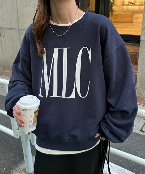 DISCOAT（ディスコート）の「【ユニセックス】Verticalロゴスウェット