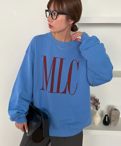 DISCOAT（ディスコート）の「【ユニセックス】Verticalロゴスウェット