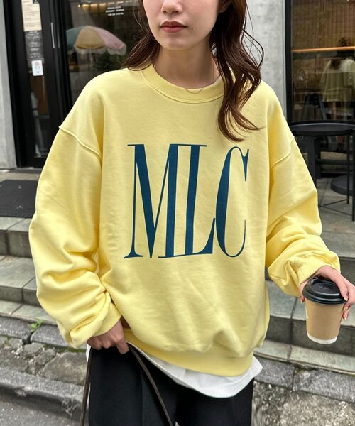 DISCOAT（ディスコート）の「【ユニセックス】Verticalロゴスウェット