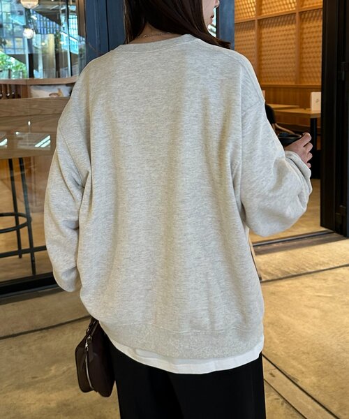 DISCOAT（ディスコート）の「【ユニセックス】Verticalロゴスウェット