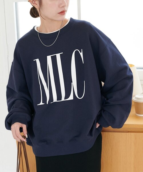 DISCOAT（ディスコート）の「【ユニセックス】Verticalロゴスウェット