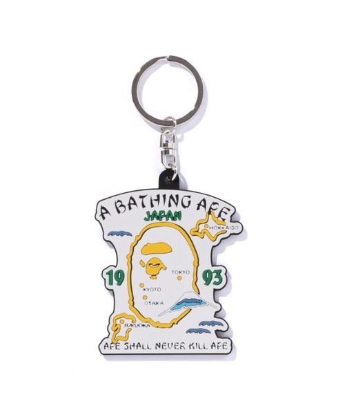 JAPAN SOUVENIR RUBBER KEYCHAIN（キーホルダー）｜A BATHING APE（ア