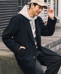 THE CRAFT CREW PRODUCTS（ザクラフトクループロダクツ）の「＜静電防止＞ニットメルトンオーバーチェスターコート【THE CRAFT CREW PRODUCTS】（チェスターコート・メンズ）」