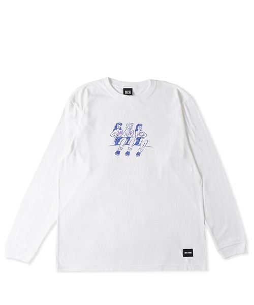 MFC STORE(エムエフシーストア)の「MFC STORE THE FARCICAL THREE L/S TEE(Tシャツ/カットソー・メンズ・ブルー系その他/ホワイト/ピンク系・S/M/L/XL)」の19枚目の写真