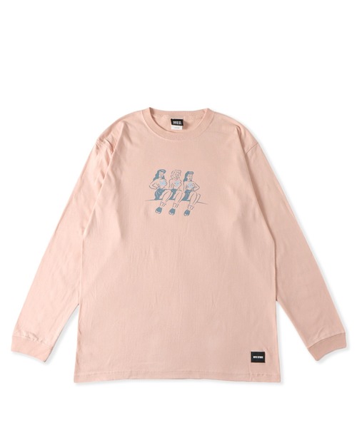 MFC STORE(エムエフシーストア)の「MFC STORE THE FARCICAL THREE L/S TEE(Tシャツ/カットソー・メンズ・ブルー系その他/ホワイト/ピンク系・S/M/L/XL)」の7枚目の写真