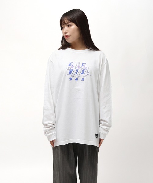MFC STORE(エムエフシーストア)の「MFC STORE THE FARCICAL THREE L/S TEE(Tシャツ/カットソー・メンズ・ブルー系その他/ホワイト/ピンク系・S/M/L/XL)」の10枚目の写真